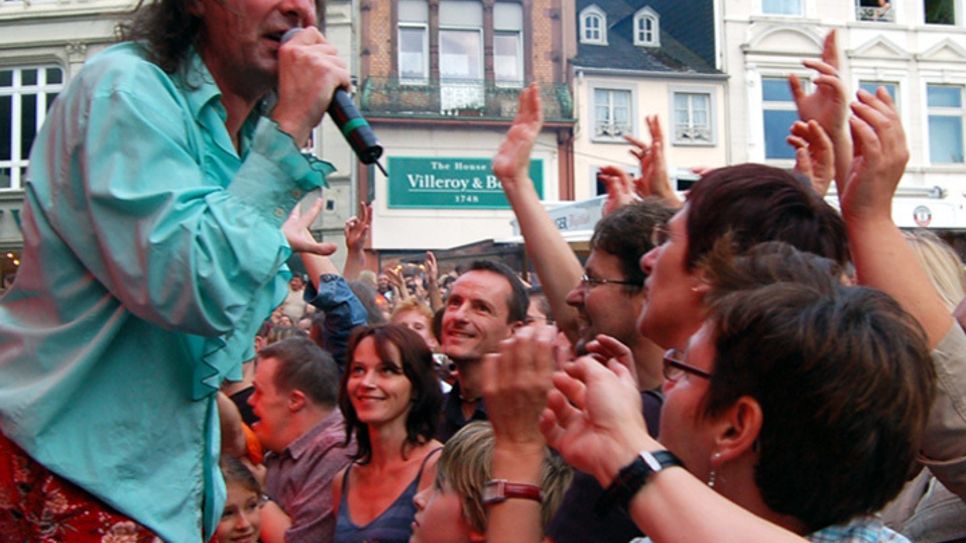 Das Konzert von Guildo Horn ist jedes Jahr eines der Highlights auf dem Altstadtfest. Foto: Archiv