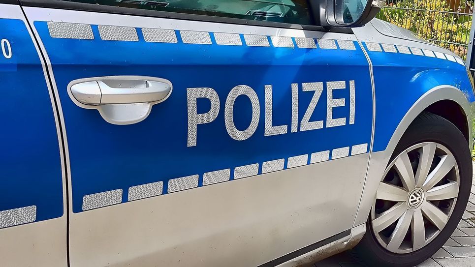 Symbolfoto eines Polizeiautos