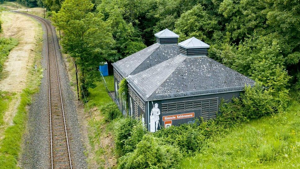 Die Römische Kalkbrennerei in Iversheim.