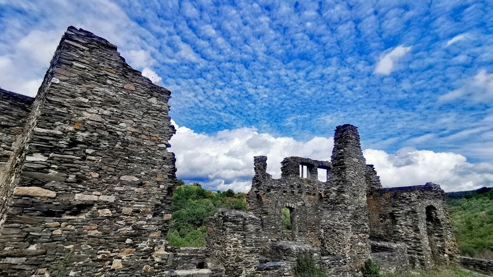 Ruine der Schmidtburg im Hunsrück