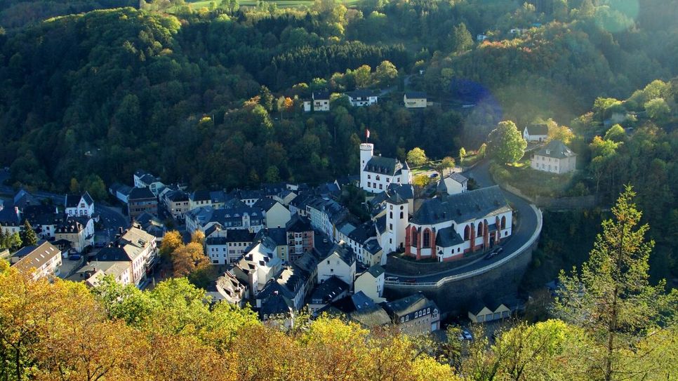 Blick auf Neuerburg.