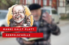 Manni kallt über das Äerpelschölle.