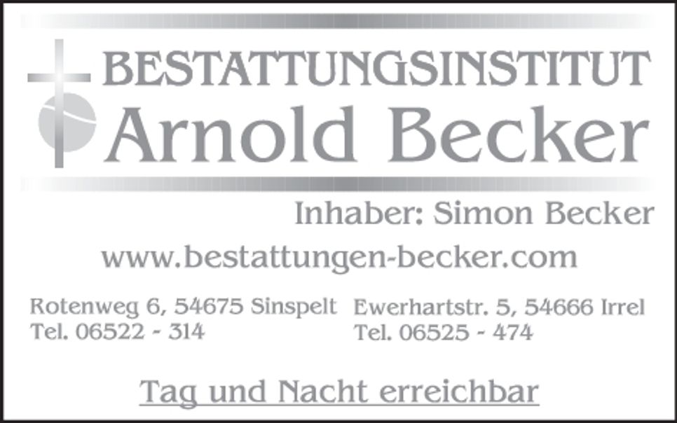 Bestattungsinstitut Arnold Becker