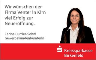 Wir wünschen der Firma Venter