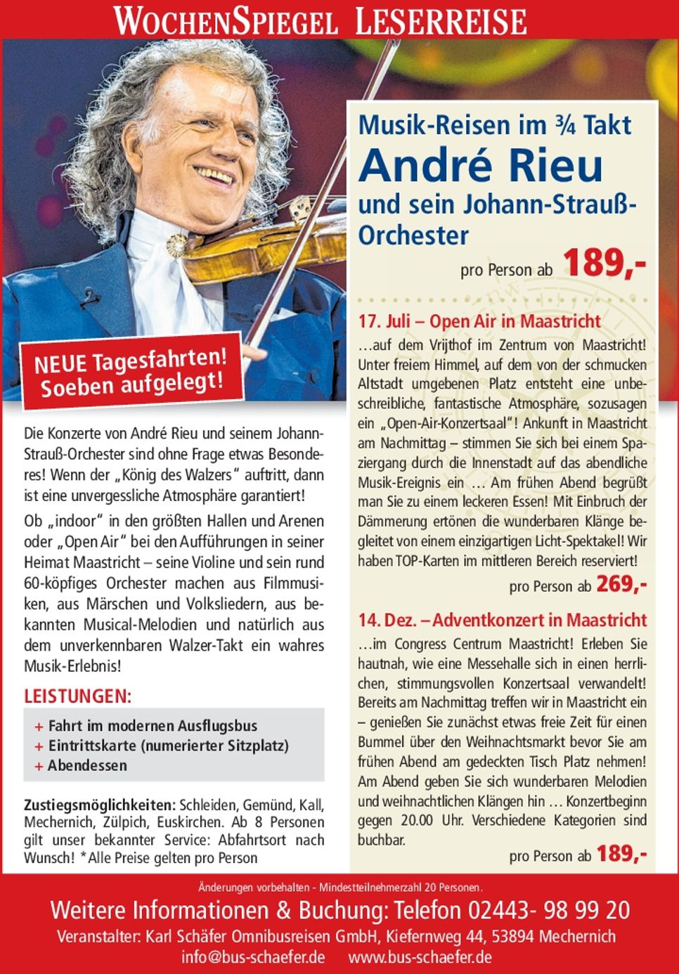 Andre Rieu Konzerte