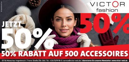 Jetzt 50 % auf 500 Accessoires 