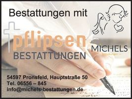 Anzeige Bestattungen in Pronsfeld