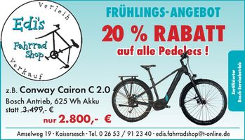 Frühlings-Angebot