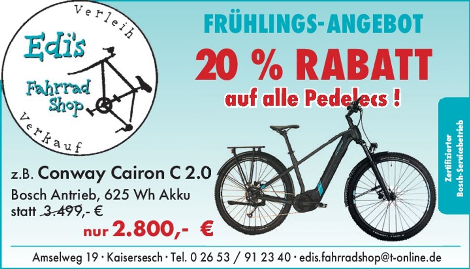 Frühlings-Angebot