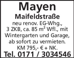 Mayen, Maifeldstrasse