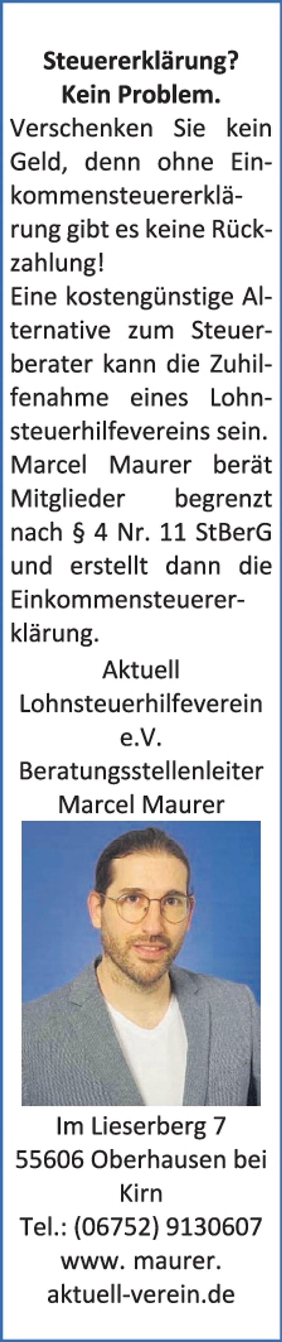 Steuererklärung? Kein Problem