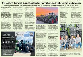 90 Jahre Landtechnik Kirwel