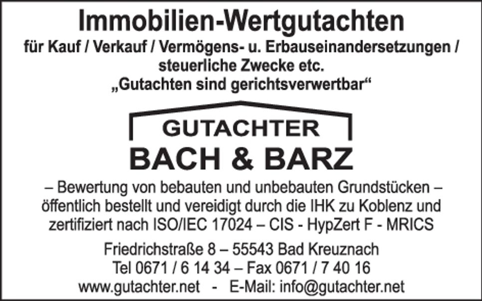 Gutachter Bach & Barz 857344