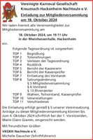 Jahresmitgliederversammlung