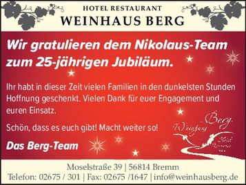 25 Jahre Nikolaustreffen