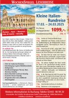 Kleine Italien Rundreise