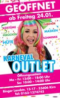 Karneval Outlet GEÖFFNET