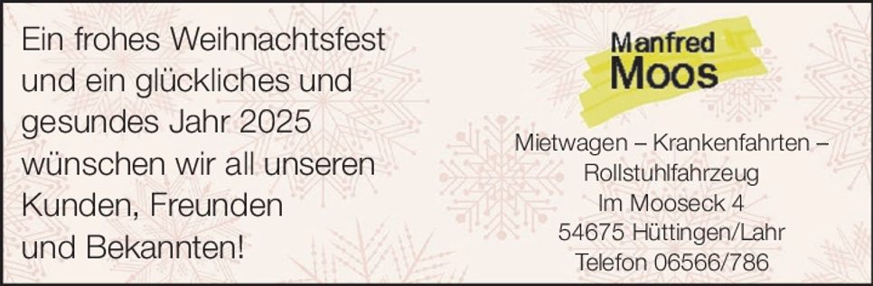 Ein frohes Weihnachtsfest