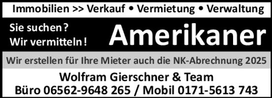 Sie suchen wir vermitteln! / Nebenkosten