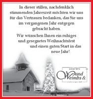 Gesegnete Weihnachten