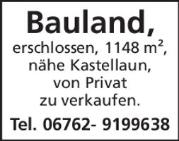 Bauland 