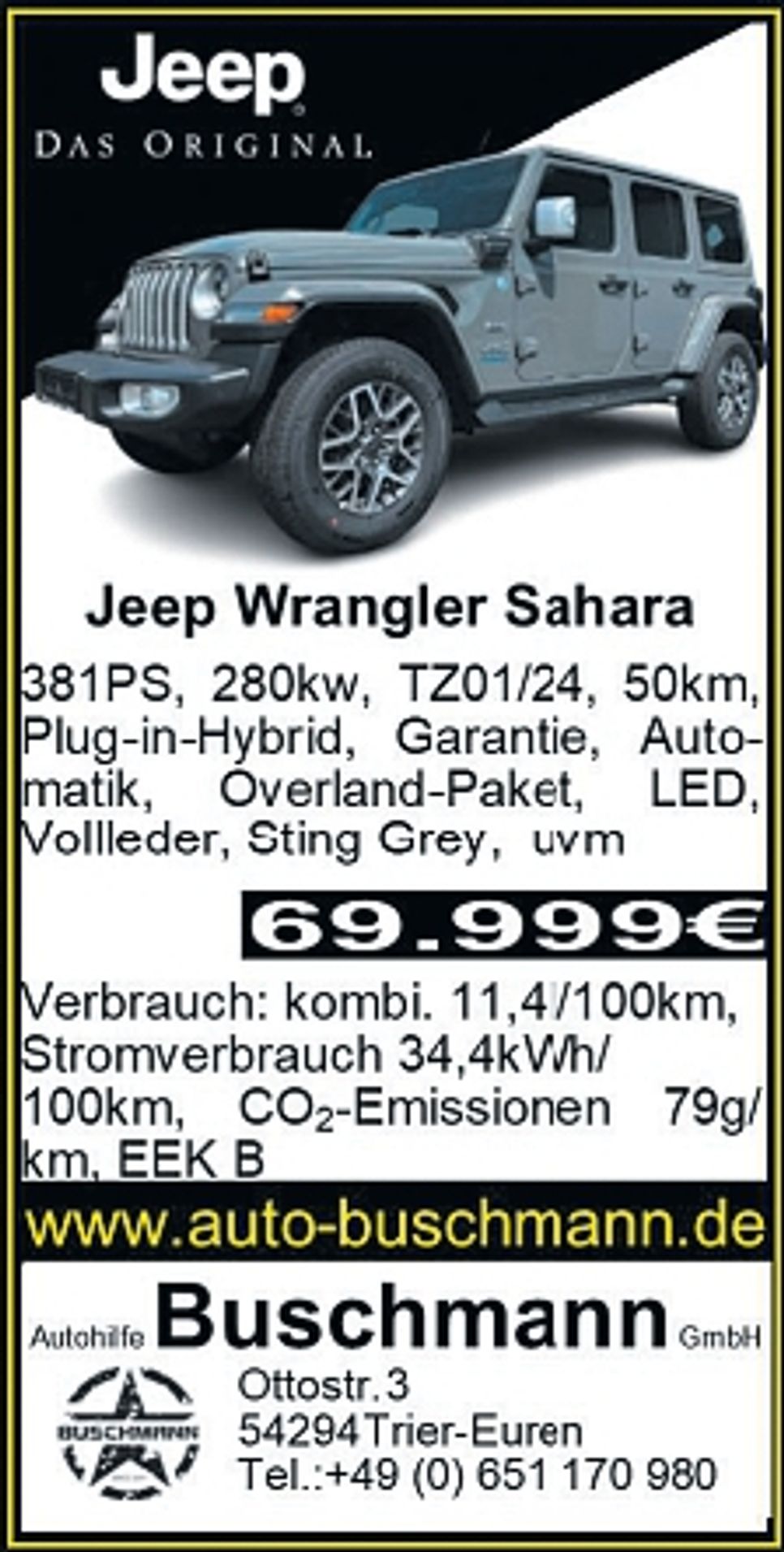 Wrangler Grau