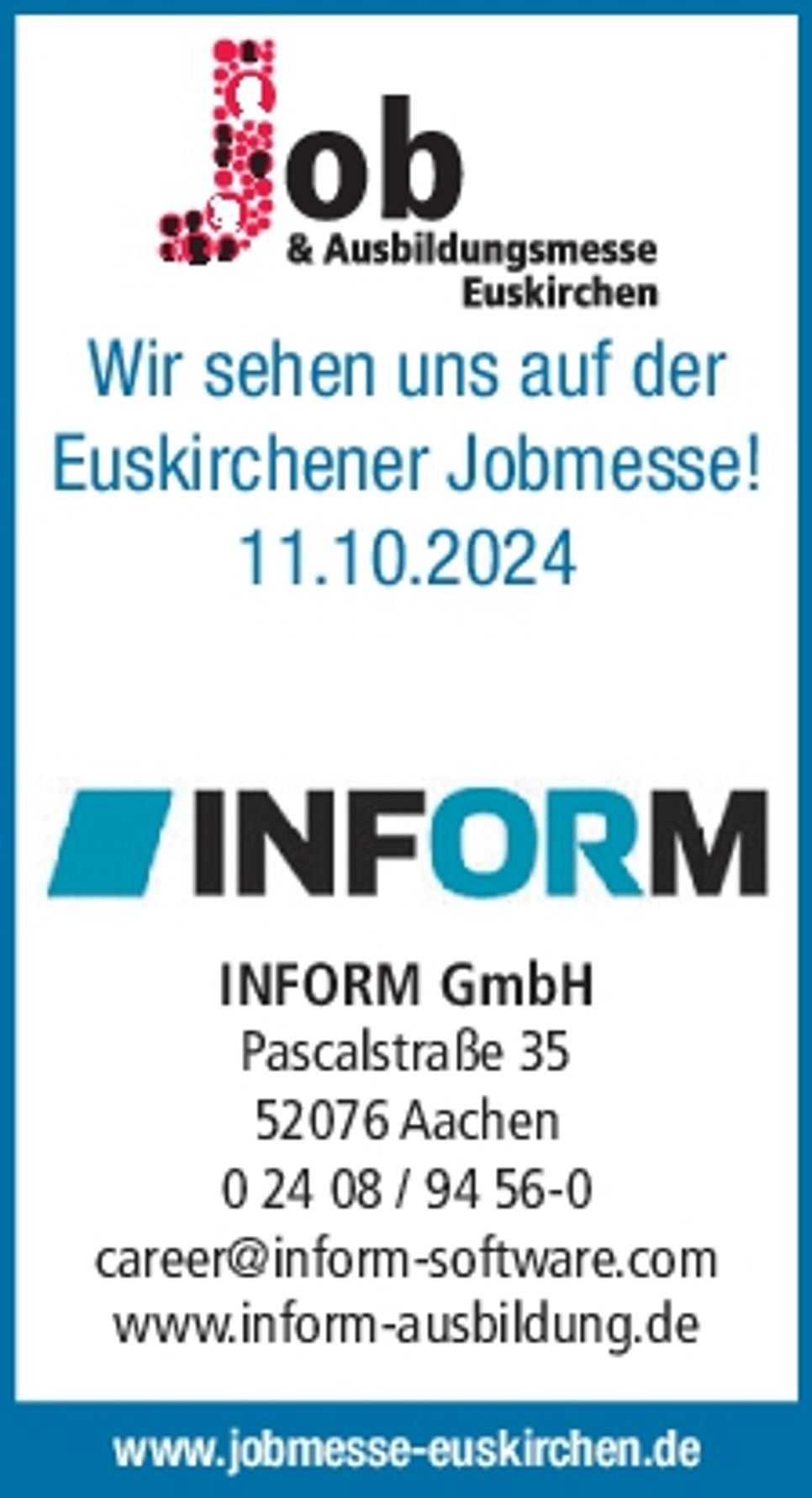 Jobmesse EU 2024  -  Inform GmbH 245807