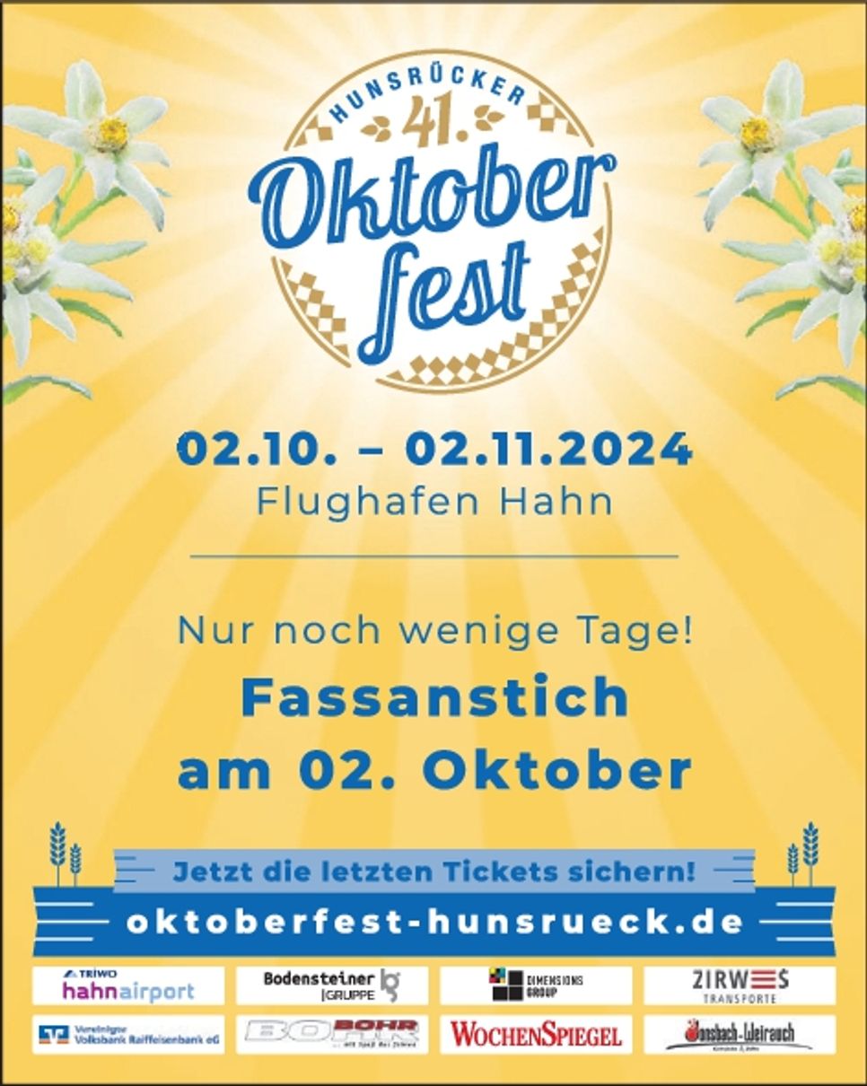 Hunsrücker Oktoberfest 2024