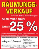 Räumungsverkauf