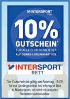 10 % Gutschein, verkaufoffener Sonntag, 