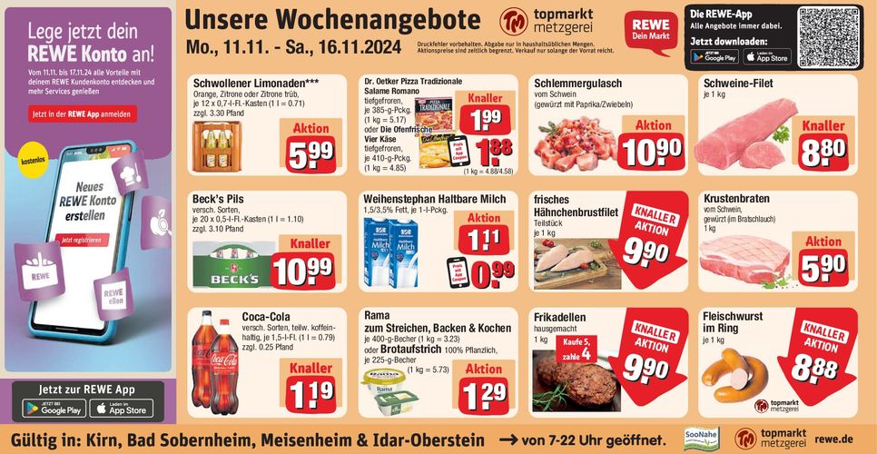 Rewe Anzeige Märkte