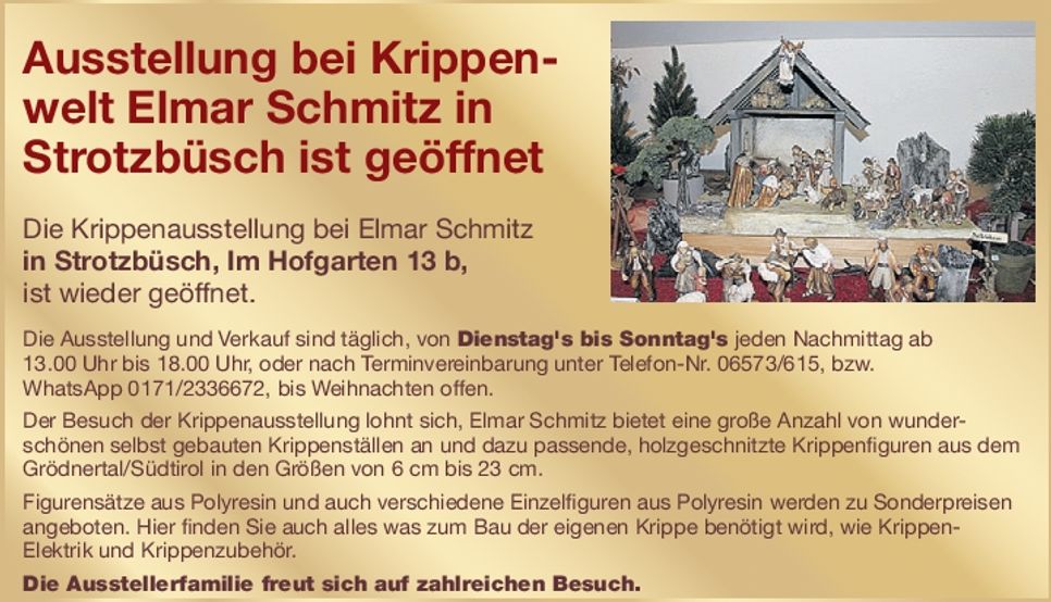 Krippenausstellung