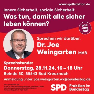 Bürgersprechstunde Bad Kreuznach