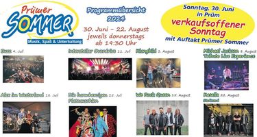 Prümer Sommer Programm