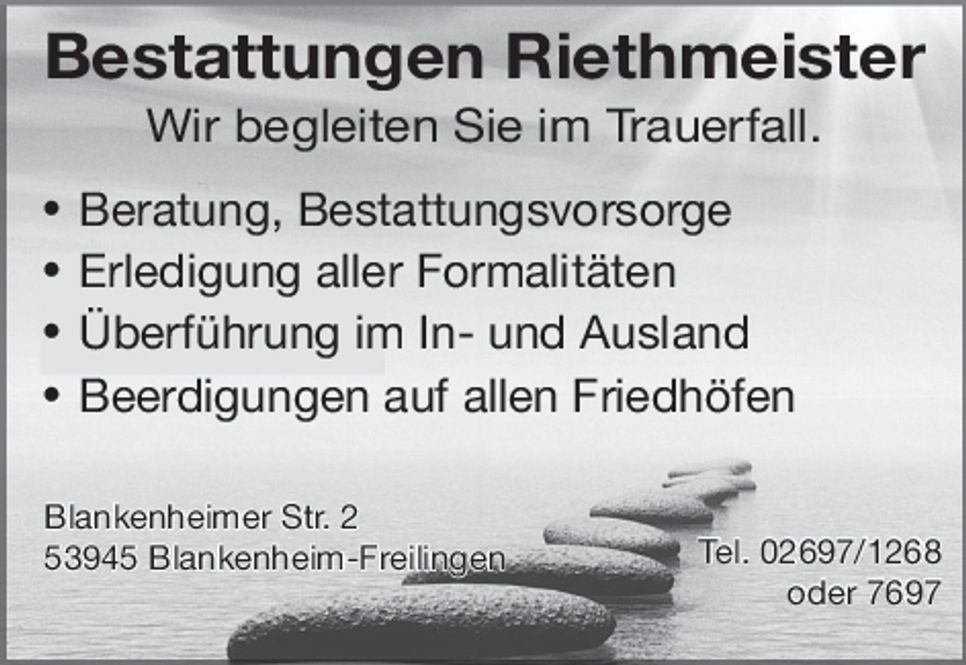 Bestattungen Riethmeister