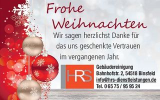 HK Weihnachtsgrüße Binsfeld