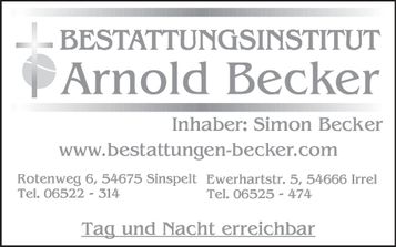 Bestattungsinstitut Arnold Becker