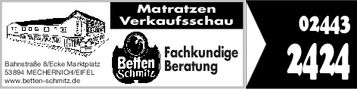 Matratzen Verkaufsschau