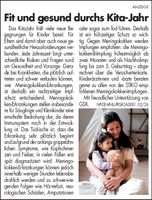 Fit und gesund durchs KITA-Jahr