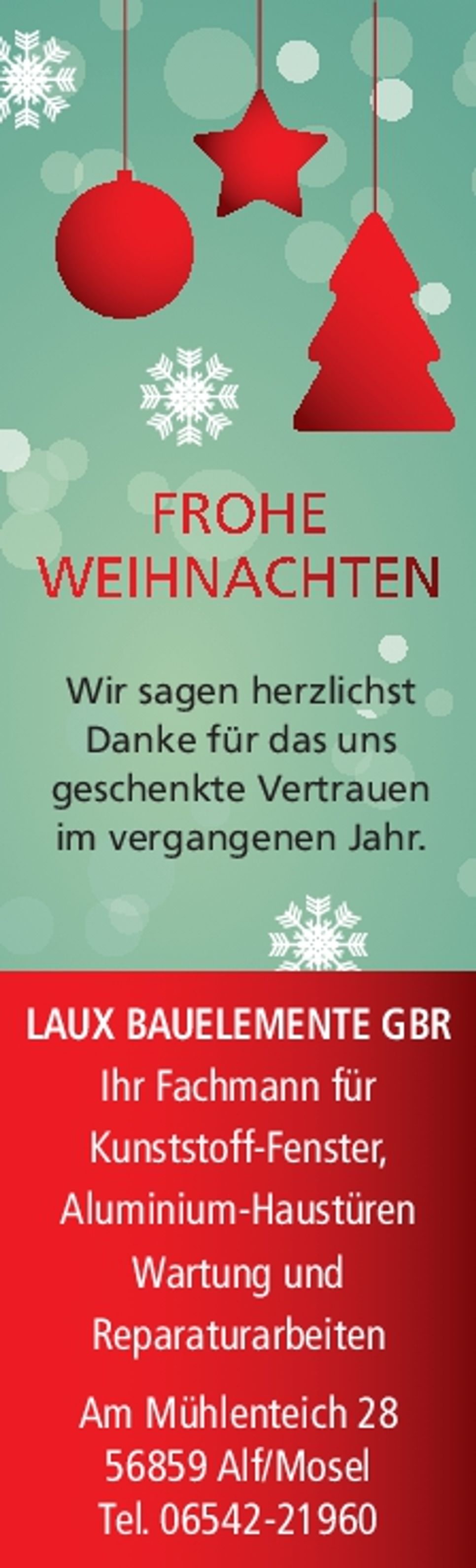 Fröhliche Weihnachten