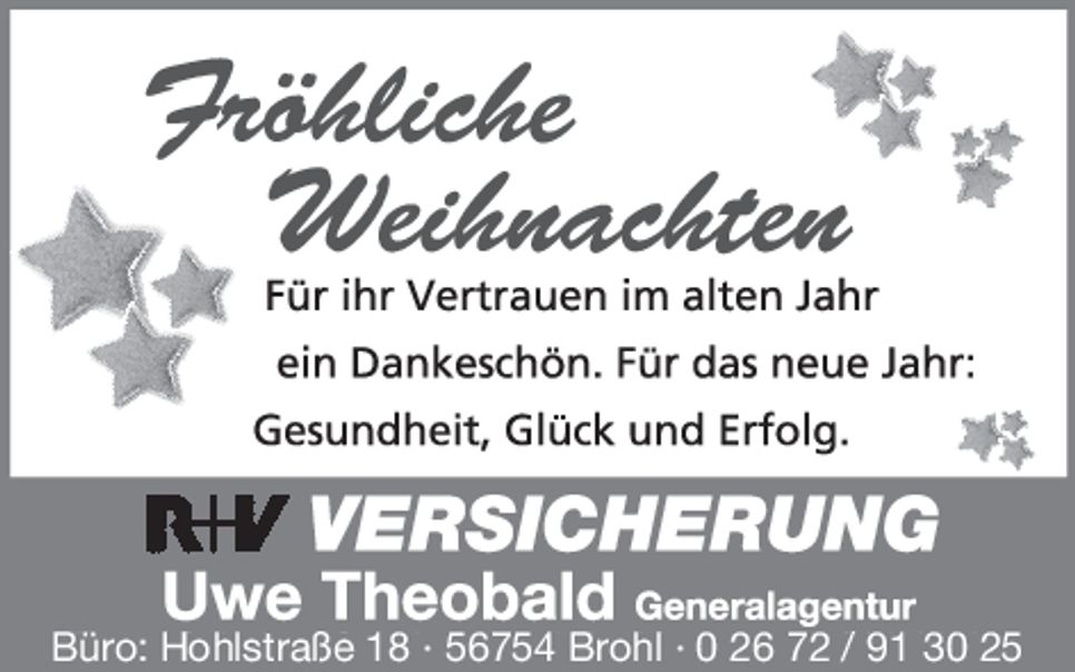 Weihnachtskonzert MV Brohl