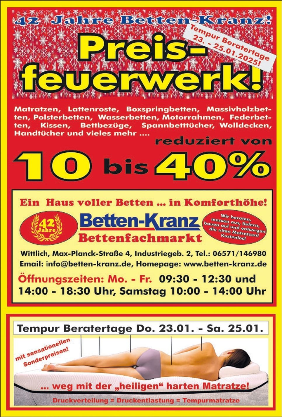 Preisfeuerwerk