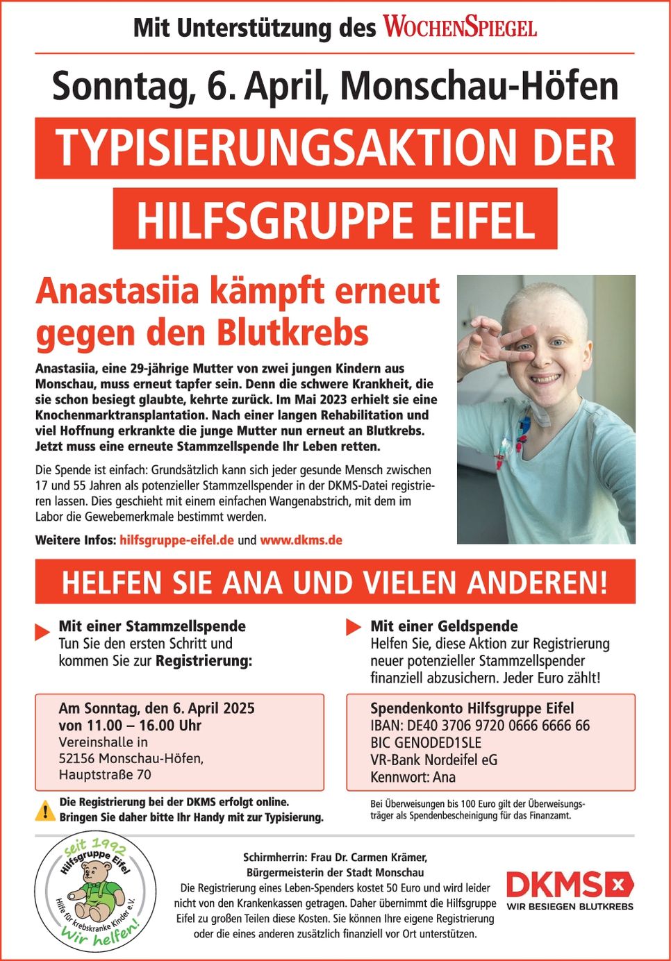 Typisierungsaktion 06.04.2025