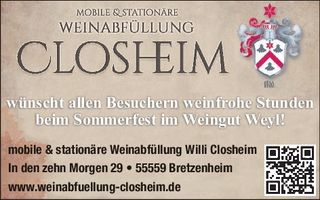 Weinsheim, Sommerfest WG Weyl,