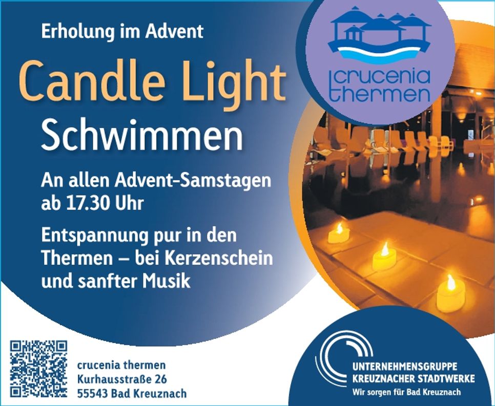 Candle Light Schwimmen