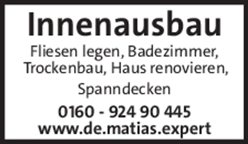 Innenausbau 