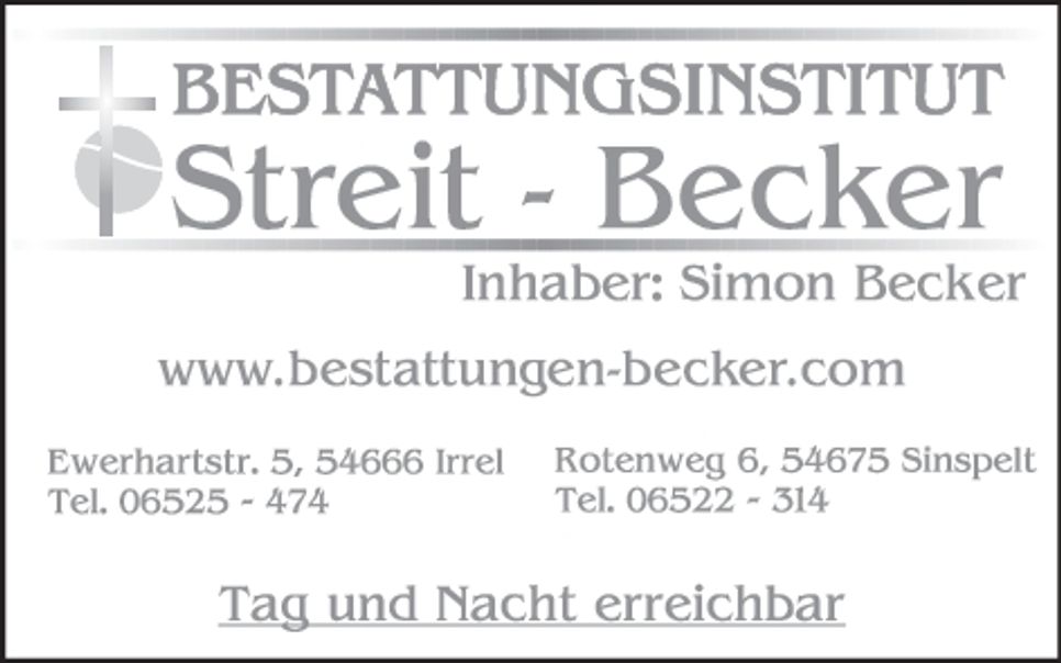 Bestattungsinstitut Streit - Becker