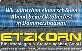Oktoberfest Dommershausen