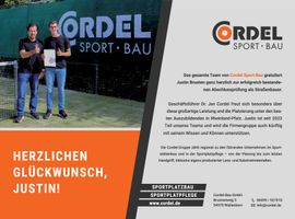 Gratulation - Prüfung