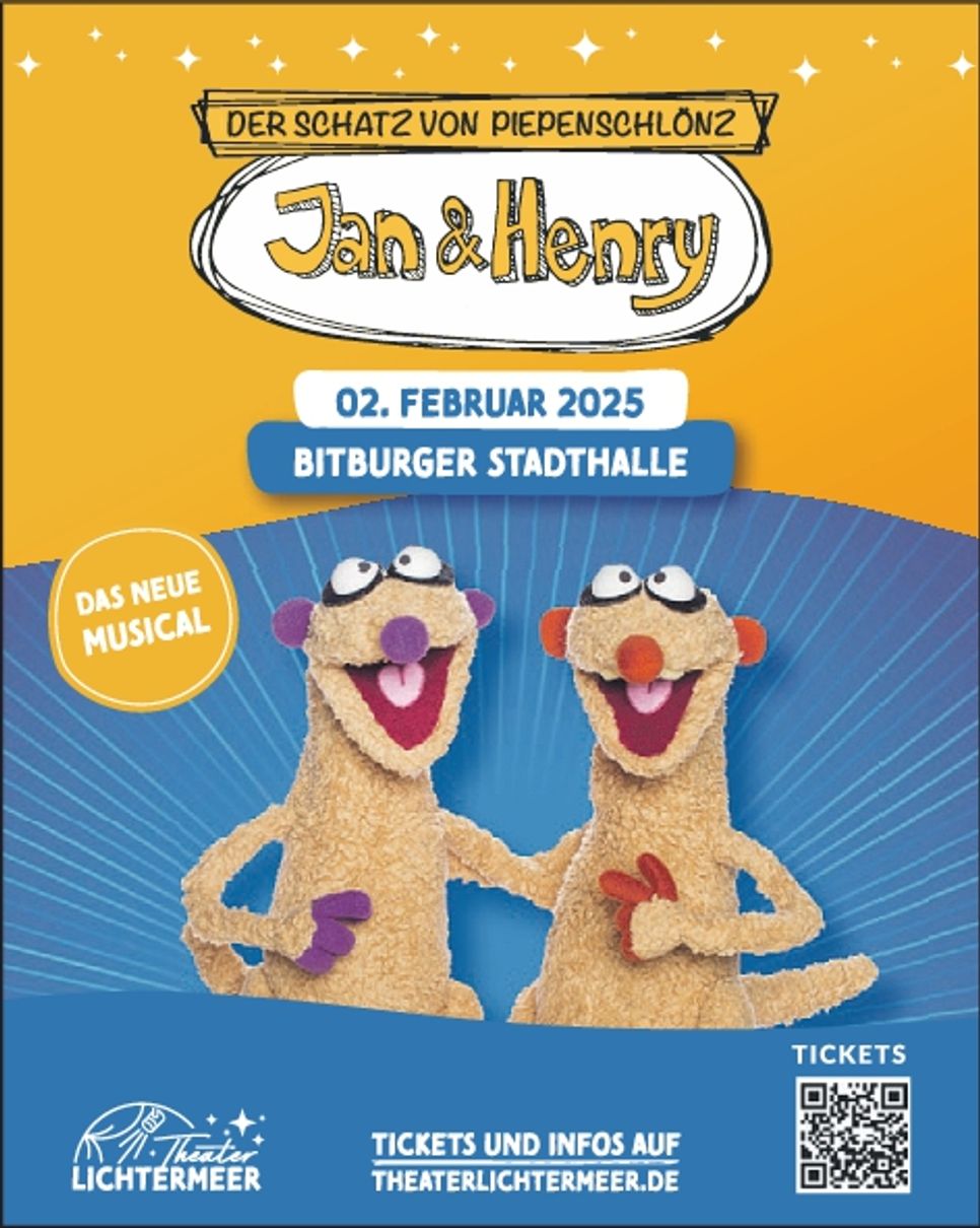 Kindermusical Jan & Henry,Stadthalle Bit